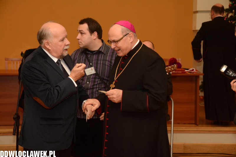 Wigilia dla mieszkaców w Urzędzie Miasta