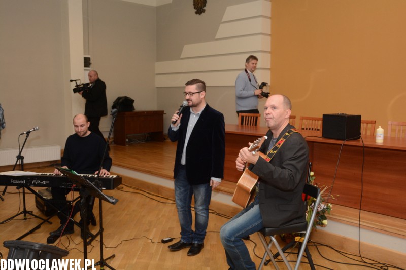 Wigilia dla mieszkaców w Urzędzie Miasta