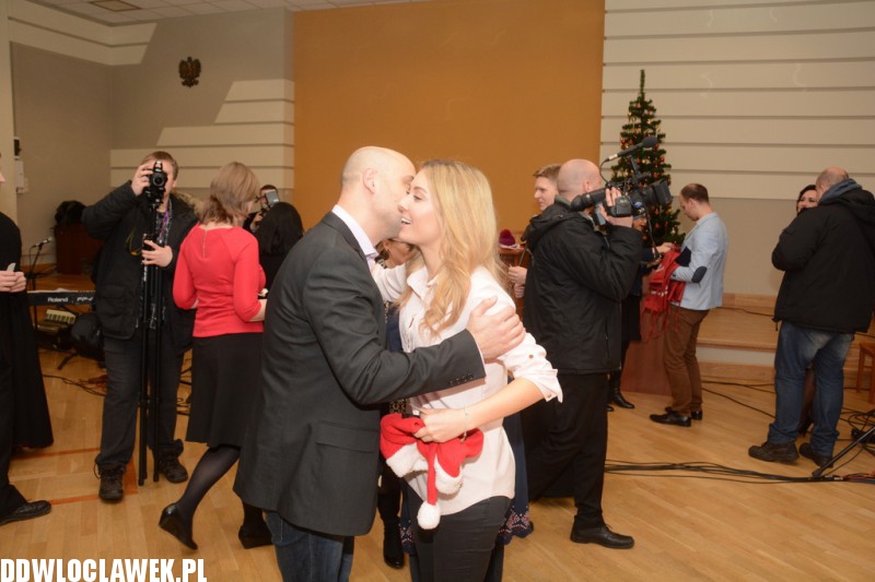 Wigilia dla mieszkaców w Urzędzie Miasta