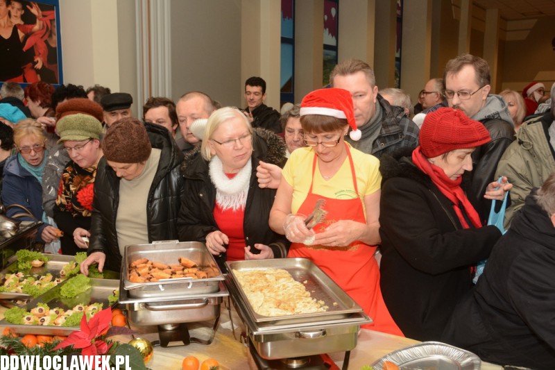 Wigilia dla mieszkaców w Urzędzie Miasta