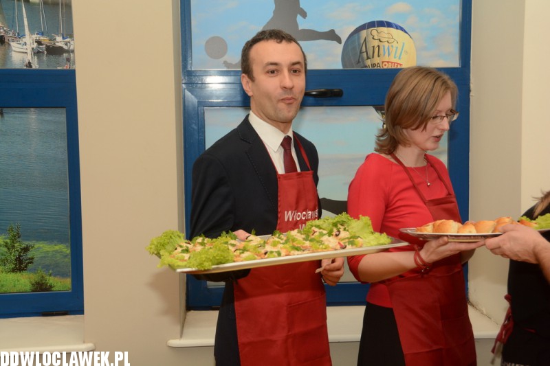 Wigilia dla mieszkaców w Urzędzie Miasta