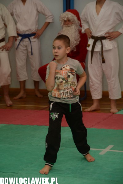 Świąteczny turniej karate w SP20