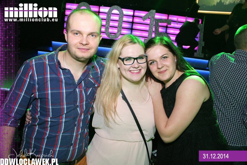 Sylwester w klubie Million