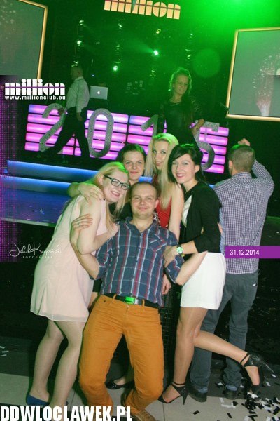 Sylwester w klubie Million