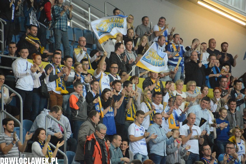 Kibice podczas meczu Anwil - Polfarmex