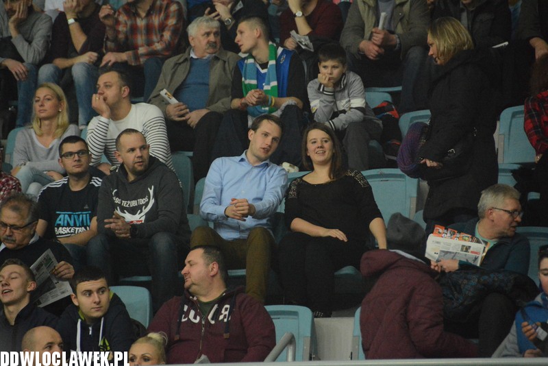 Kibice podczas meczu Anwil - Polfarmex