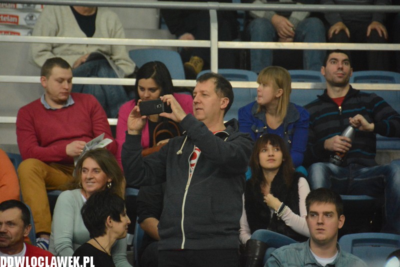 Kibice podczas meczu Anwil - Polfarmex