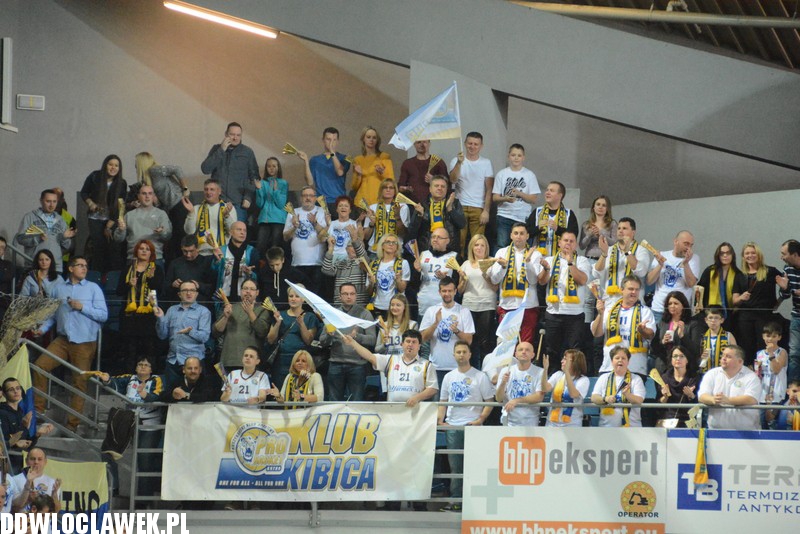 Kibice podczas meczu Anwil - Polfarmex