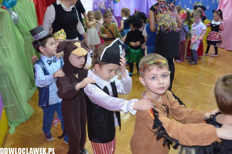 Bal karnawałowy w przedszkolu nr 13 we Włocławku