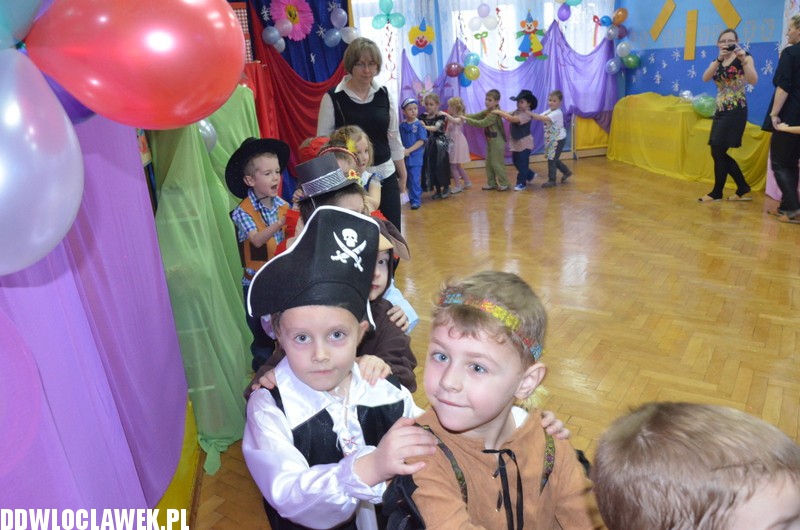 Bal karnawałowy w przedszkolu nr 13 we Włocławku