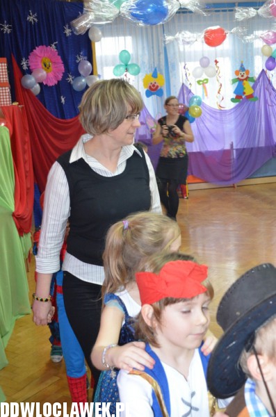 Bal karnawałowy w przedszkolu nr 13 we Włocławku