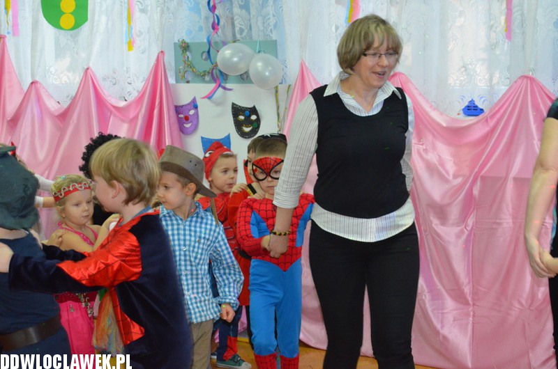 Bal karnawałowy w przedszkolu nr 13 we Włocławku