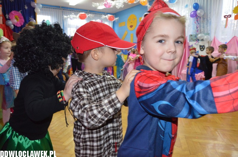 Bal karnawałowy w przedszkolu nr 13 we Włocławku