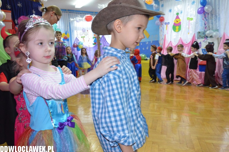 Bal karnawałowy w przedszkolu nr 13 we Włocławku