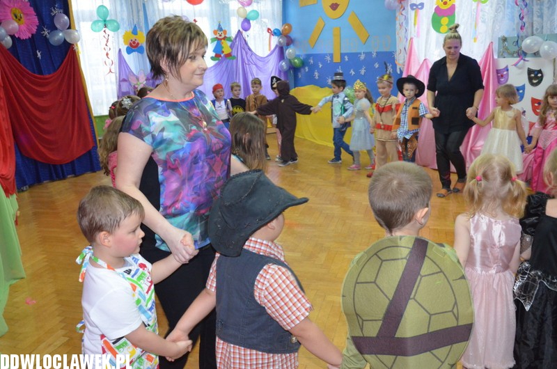 Bal karnawałowy w przedszkolu nr 13 we Włocławku