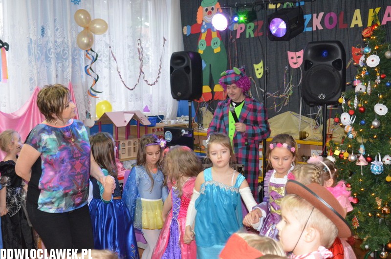 Bal karnawałowy w przedszkolu nr 13 we Włocławku