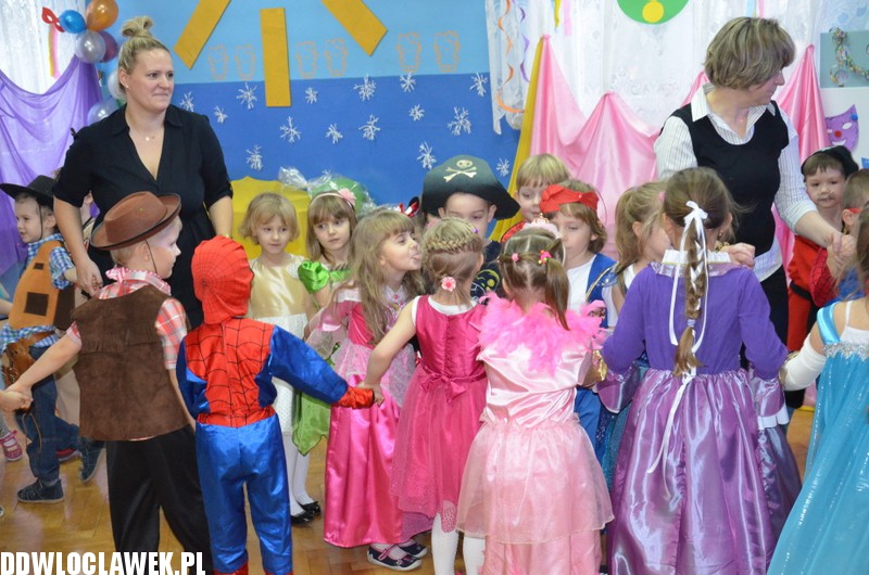 Bal karnawałowy w przedszkolu nr 13 we Włocławku