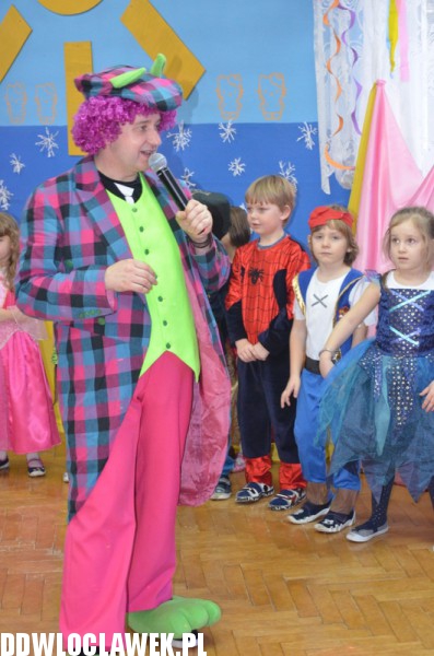 Bal karnawałowy w przedszkolu nr 13 we Włocławku