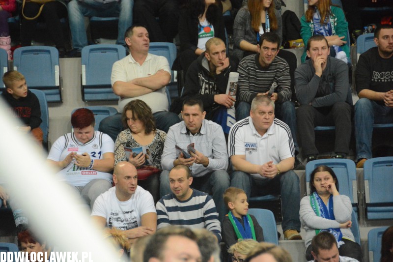 Kibice podczas meczu Anwil - Toruń