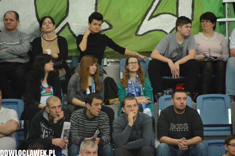 Kibice podczas meczu Anwil - Toruń