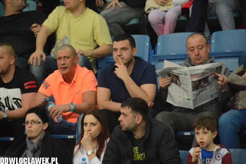 Kibice podczas meczu Anwil - Toruń