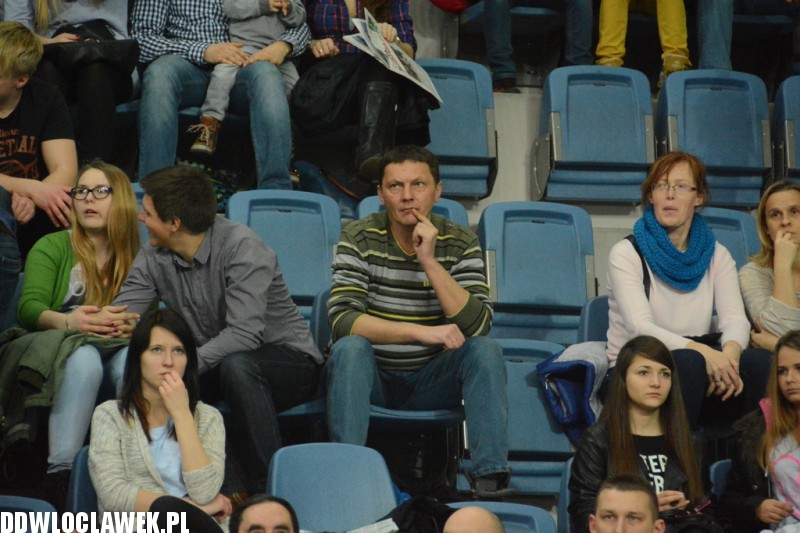 Kibice podczas meczu Anwil - Toruń