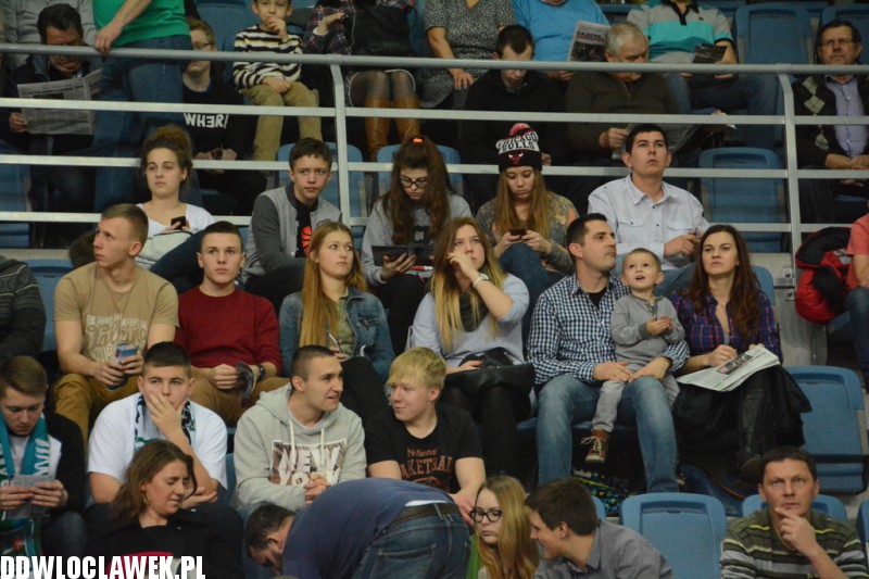 Kibice podczas meczu Anwil - Toruń