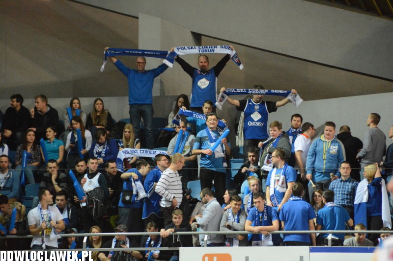 Kibice podczas meczu Anwil - Toruń