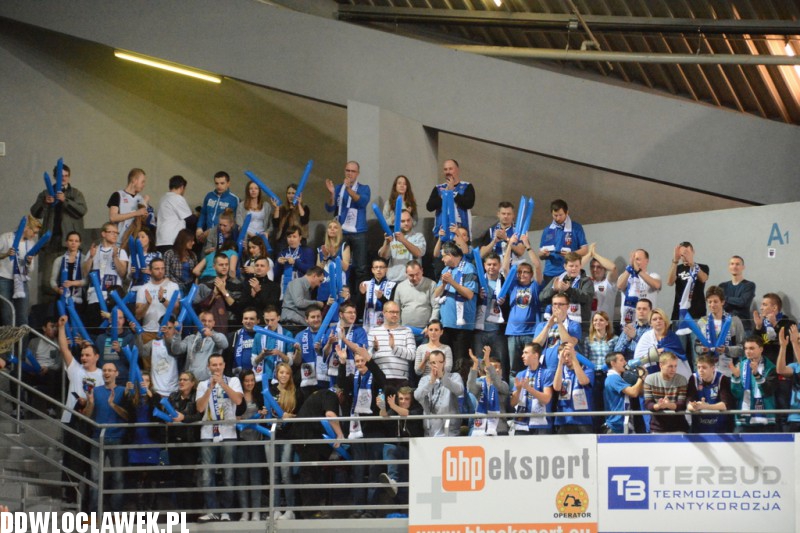 Kibice podczas meczu Anwil - Toruń