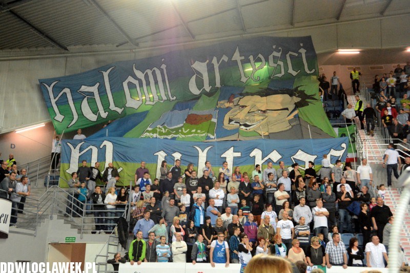 Kibice podczas meczu Anwil - Toruń