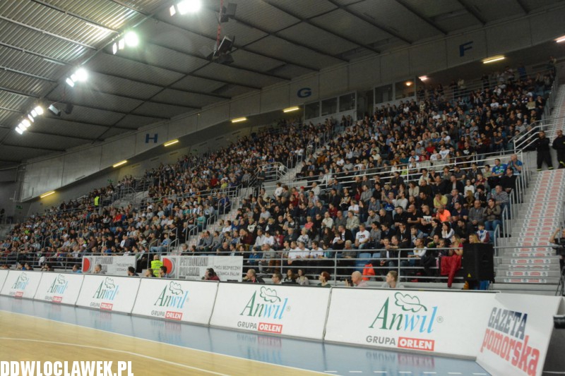 Kibice podczas meczu Anwil - Toruń