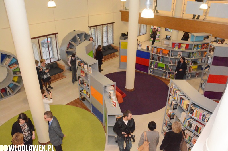 Otwarcie biblioteki w Browarze B