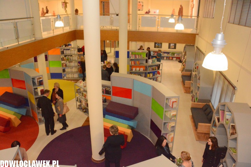 Otwarcie biblioteki w Browarze B