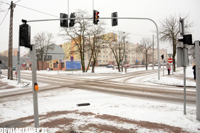 Śnieżna zima wróciła do Włocławka