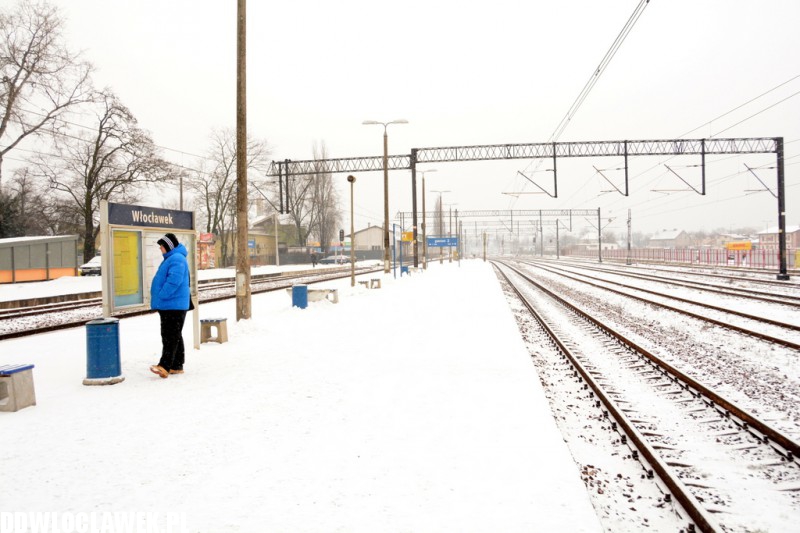 Śnieżna zima wróciła do Włocławka