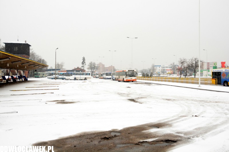 Śnieżna zima wróciła do Włocławka