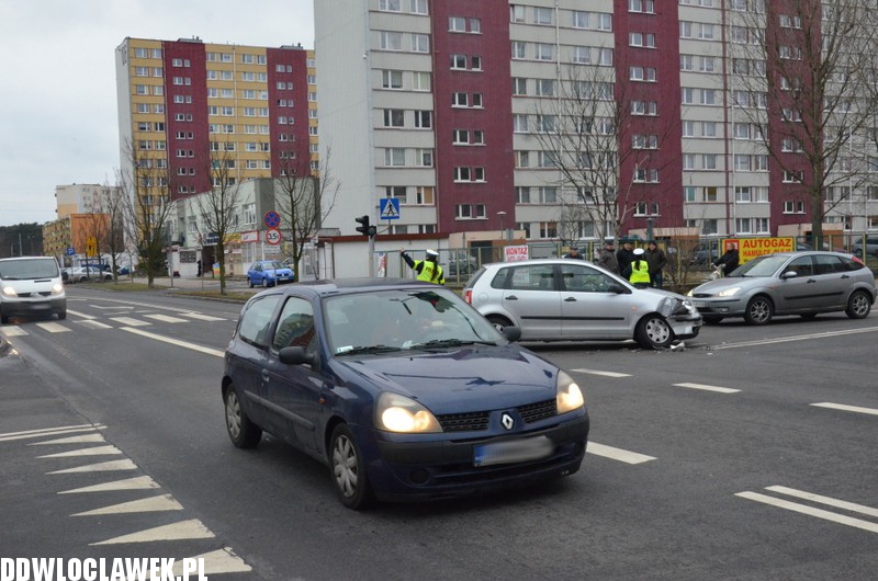 Kolizja na ul. Kaliskiej