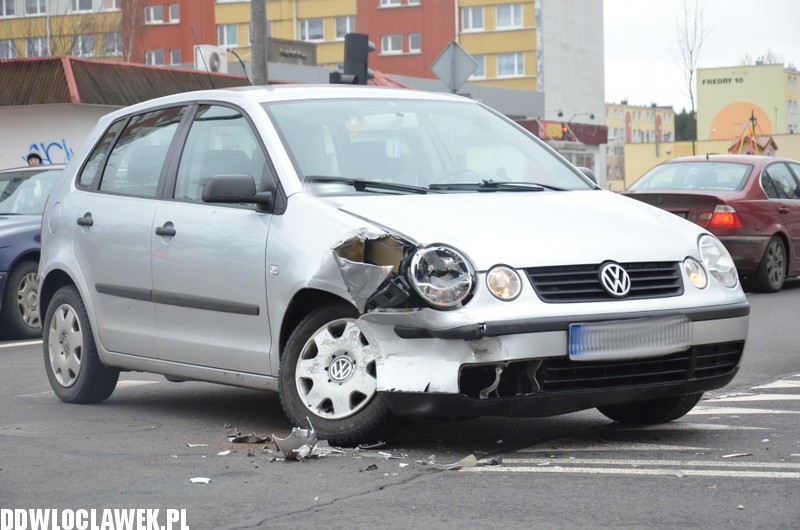 Kolizja na ul. Kaliskiej