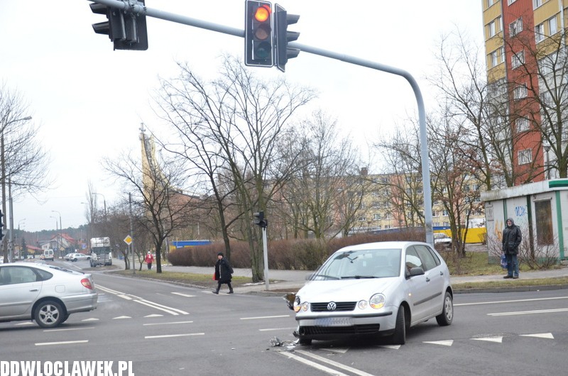 Kolizja na ul. Kaliskiej