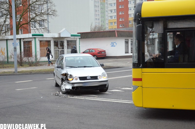 Kolizja na ul. Kaliskiej