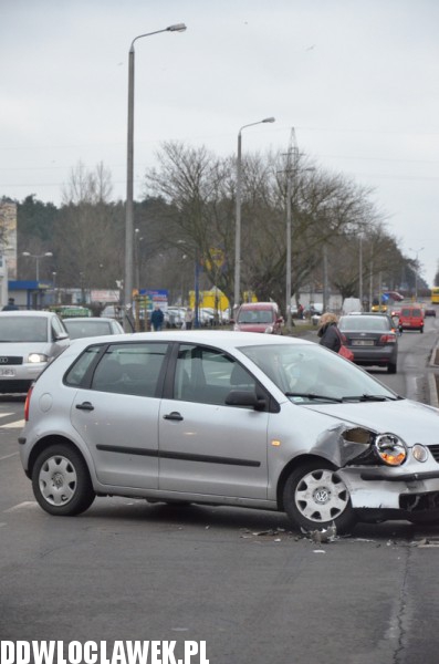 Kolizja na ul. Kaliskiej