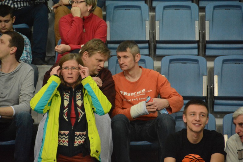 Kibice podczas meczu Anwil - Rosa