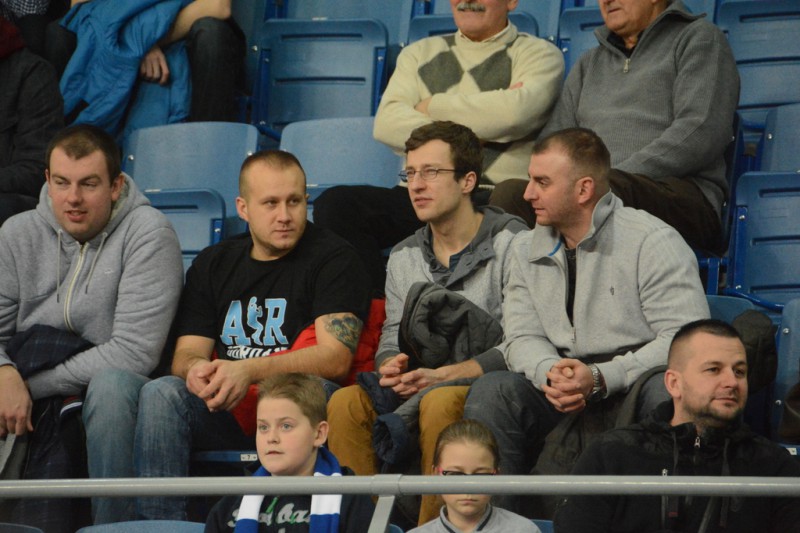 Kibice podczas meczu Anwil - Rosa