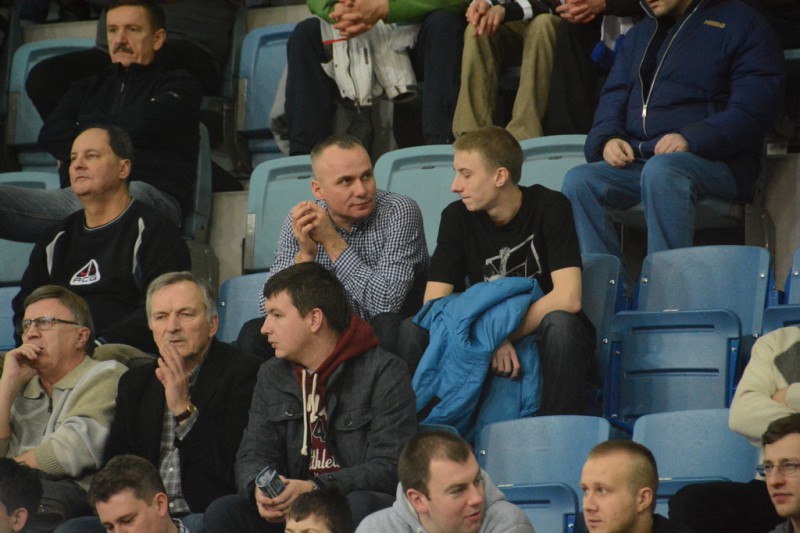 Kibice podczas meczu Anwil - Rosa