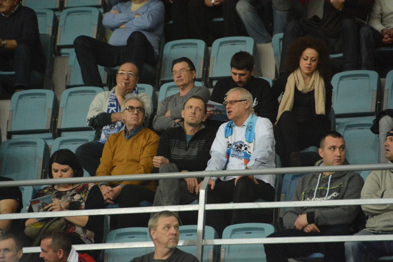 Kibice podczas meczu Anwil - Rosa