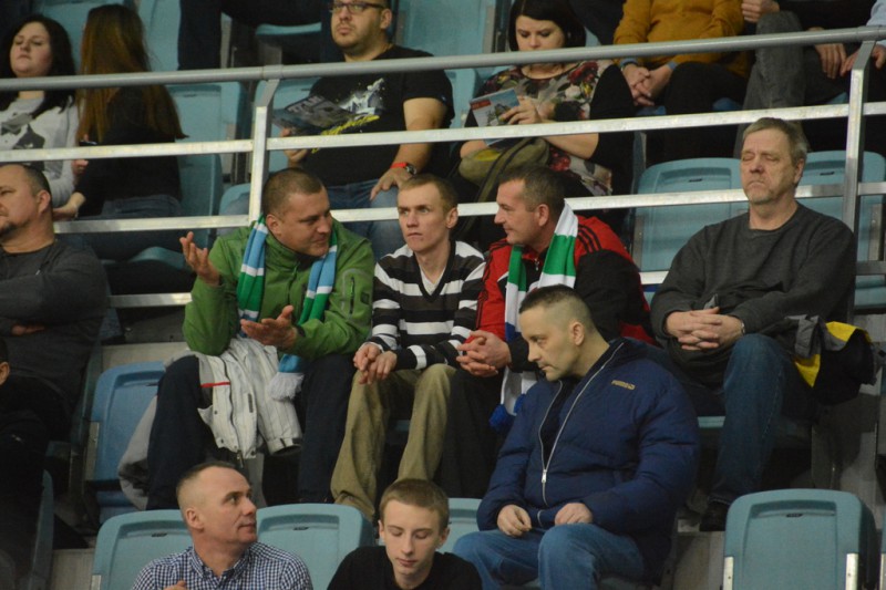 Kibice podczas meczu Anwil - Rosa