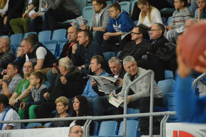 Kibice podczas meczu Anwil - Rosa