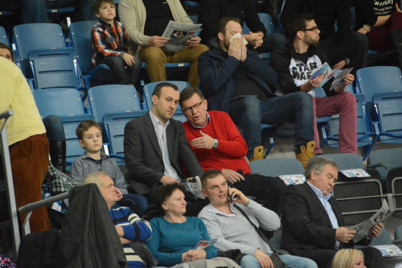 Kibice podczas meczu Anwil - Rosa