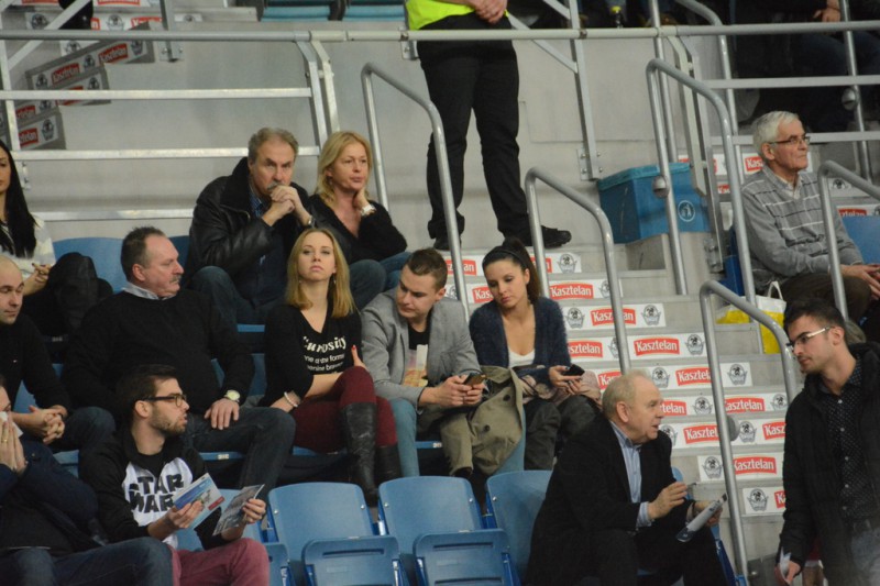 Kibice podczas meczu Anwil - Rosa