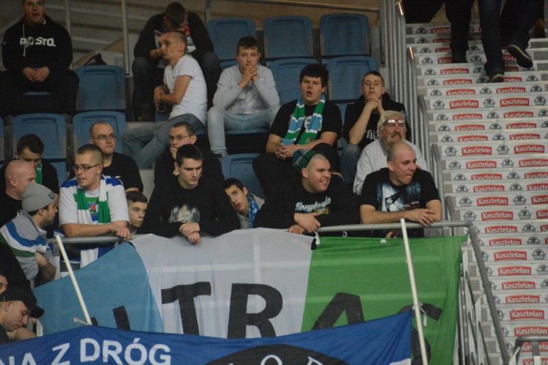 Kibice podczas meczu Anwil - Rosa